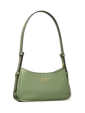 New Kate Spade Juliette Small Shoulder Bag Pebble Leather Cedar Stand